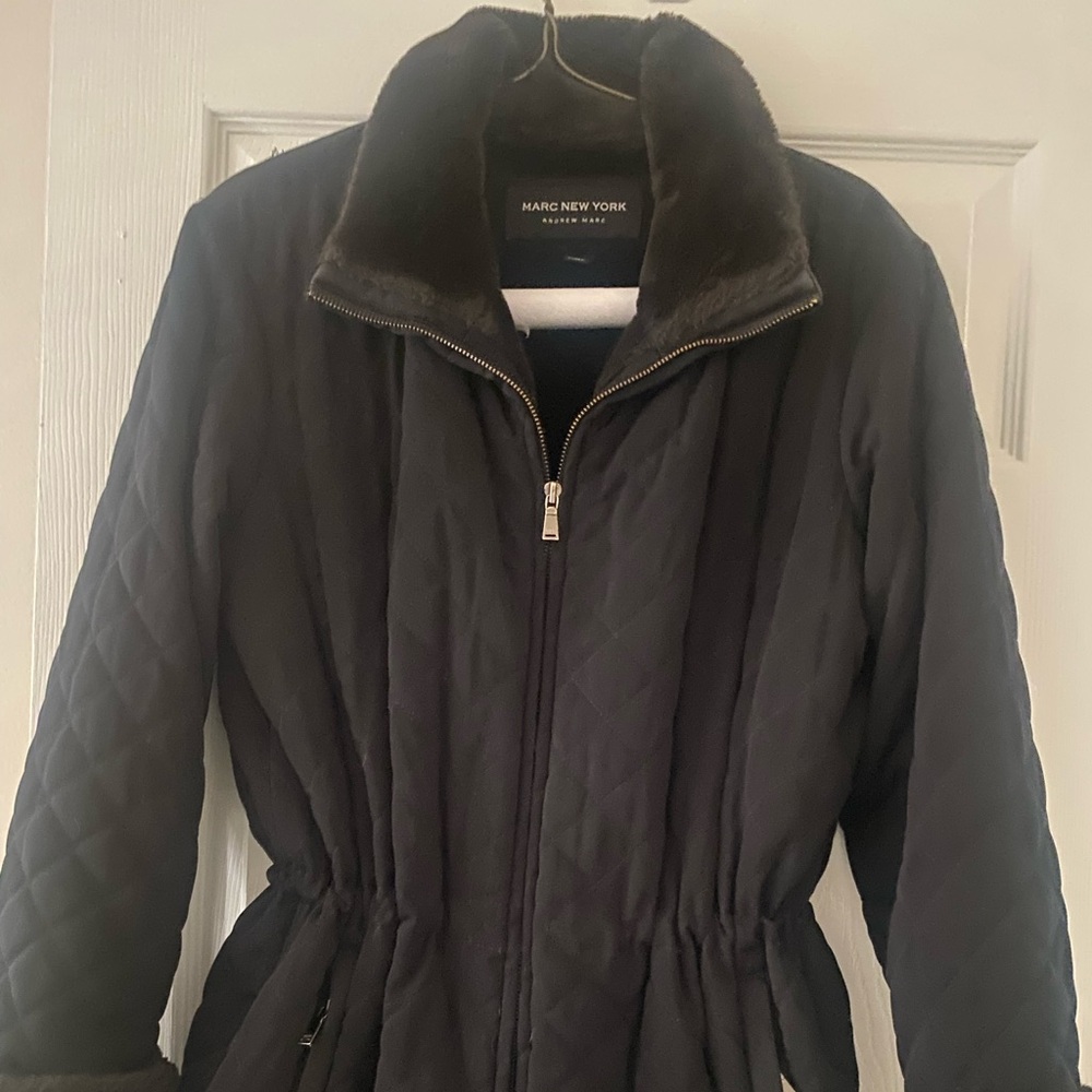 Marc New York Fur-Lined Women’s Winter Coat